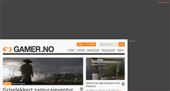 Desktop Screenshot of gamer.no